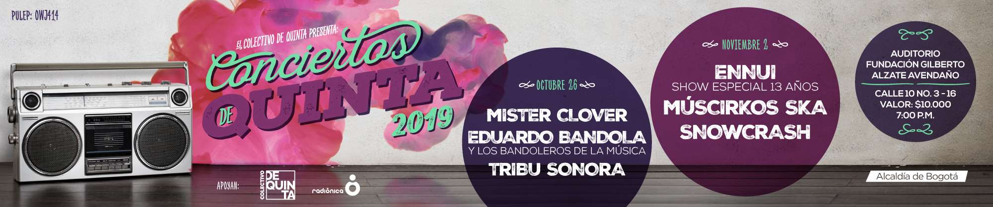 Conciertos de quinta